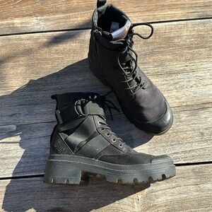 Palladium Pallabasr Tact S TX Black Combat Boots